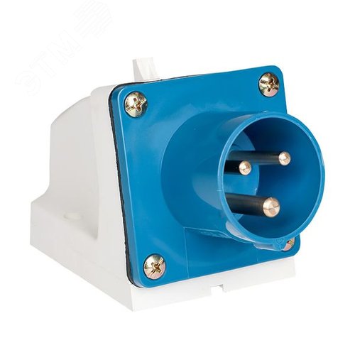 Вилка стационарная 513 2Р+РЕ 16А 220В IP44 PROxima - EKF
