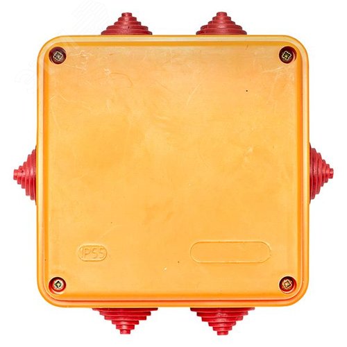 Коробка огнестойкая 100х100х50мм IP55, 3 дв клемм 1,5-6 мм2 |plc-kmrf-100-6-06|EKF - фото 3