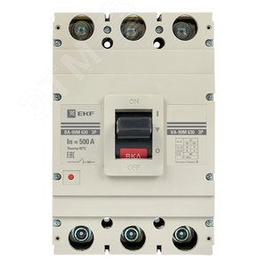 Выключатель автоматический 99М 630/500А 3 фазы 50кА 3
