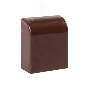 Заглушка (20х10) (4 шт) Plast под темное дерево