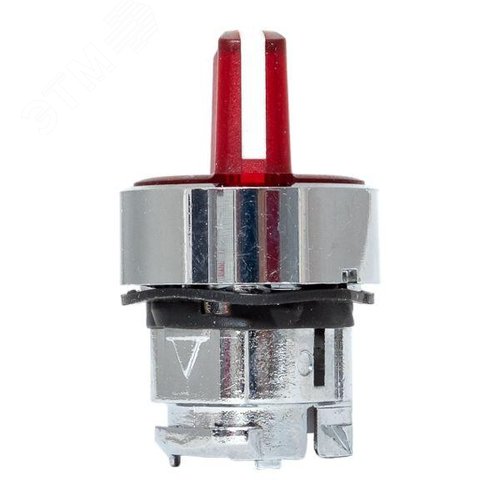 Механизм переключателя исполнительный ХB4 красный на 2 положения с фиксацией с подсветкой с короткой ручкой PROxima 4