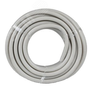 Труба гофрированная ПВХ с зондом d25мм (25м) Plast PROxima - фото 2