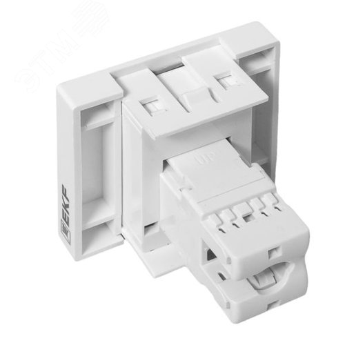 Розетка RJ45, категории 6 (ширина 2 модуля) - фото 7