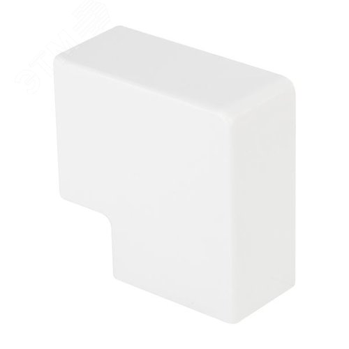 Поворот 90 градусов (25х16) (4 шт) Plast PROxima белый - EKF