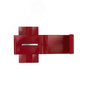 Ответвитель прокалывающий ОВ-1 05-15мм2 красный (50шт) (plc-ov-0.5-1.5) - фото 2