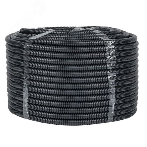 Труба гофрированная FRHF с зондом d16мм (100м) черная Plast PROxima - EKF