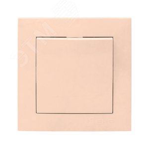 Валенсия выключатель 1-кл. 10А кремовый