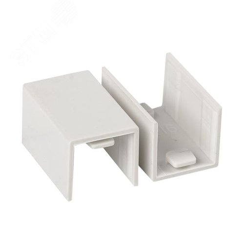 Соединитель (16х16) (4 шт) Plast PROxima белый - фото 2