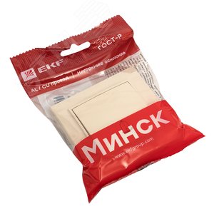 Кнопка звонка СП Минск 10А бежевый 3