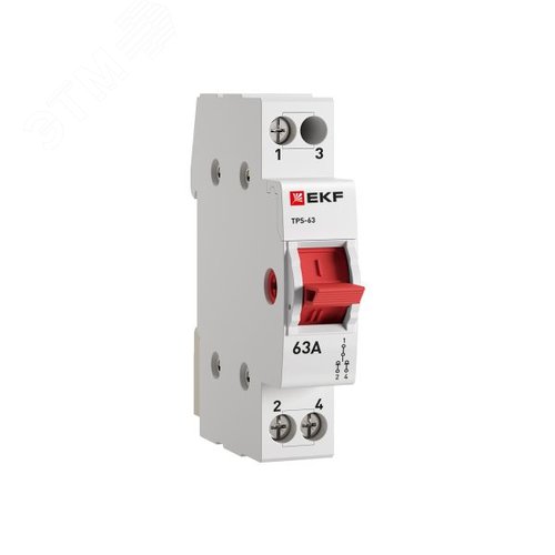 Переключатель трехпозиционный ТПС-63 1P 63А PROxima - EKF