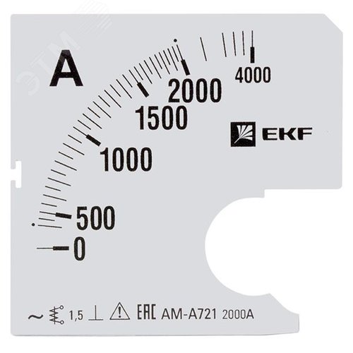 Шкала сменная для A721 2000/5А-1,5 PROxima - EKF