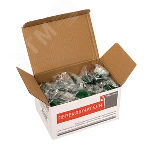 Переключатель ANLC-22 3 полюса зеленый с подсветкой 220В (psw-anlc-3p-g-220) 2