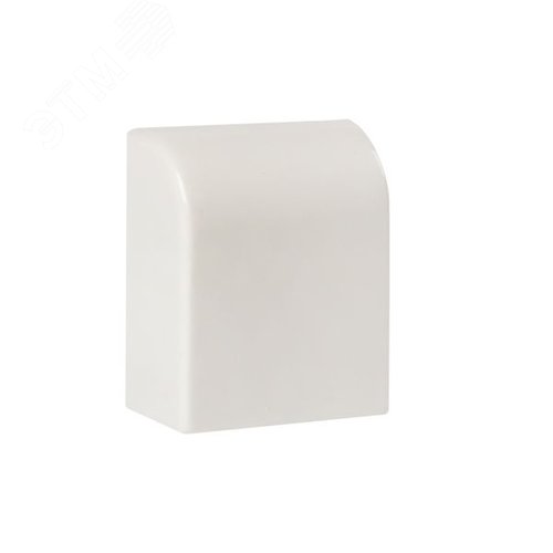Заглушка (20х10) (4 шт) Plast Белый - EKF