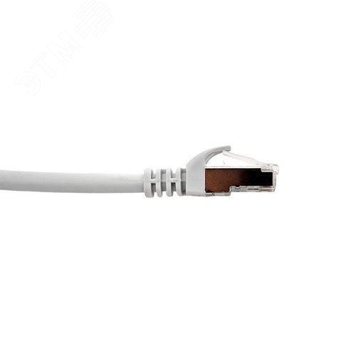 Патч-корд TERACOM PRO Cat.6 экранированный FTP оболочка LSZH серый (0.5м) - фото 3
