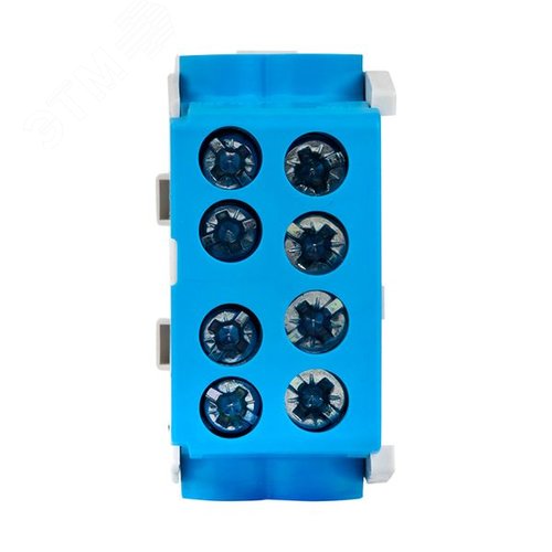 Клемма распределительная КСР с двойным винтом 2x35/2x25 синяя PROxima - фото 3
