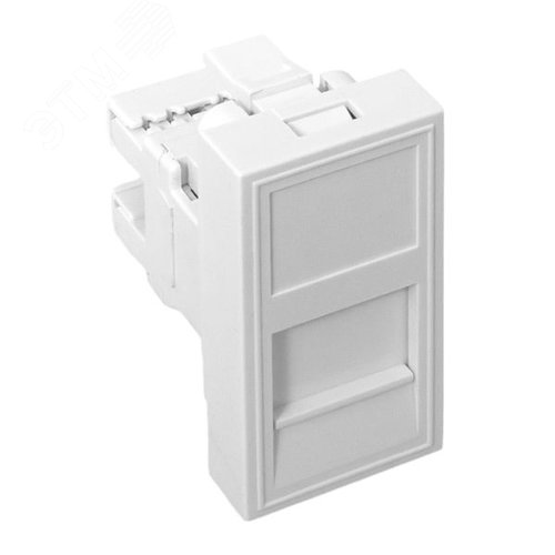 Розетка RJ45, категории 5e (ширина 1 модуль) - фото 6