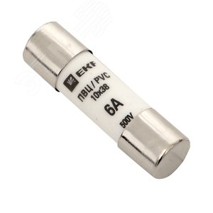 Вставка плавкая цилиндрическая ПВЦ 10х38 6А