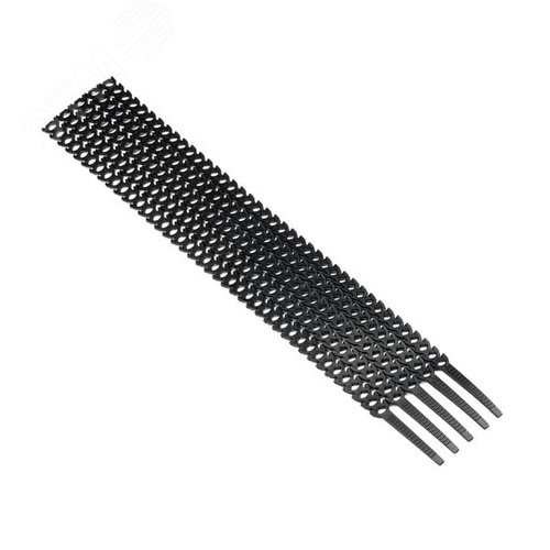 Хомут гибкий (20 шт.) черный FlexSTRAP EKF (plc-fs-br) 3