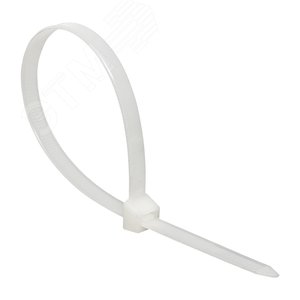 Хомут P6.6 стандартный белый 12.4x1000 (100шт) FlexLock PROxima (plc-fl-ctsw-12.4x1000)