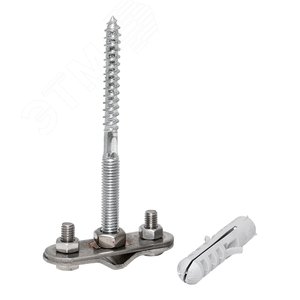 Держатель фасадный L 120 мм Ni PROxima 2