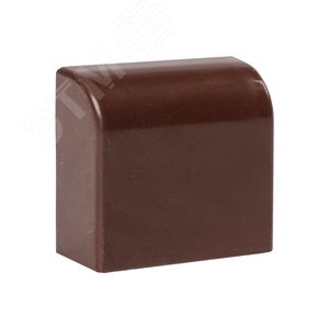 Заглушка (40х16) (4 шт) Plast под темное дерево