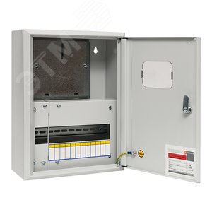 Щит учетно-распределительный навесной ЩУРн-1/12о IP31 с окном 400x300x140 - EKF