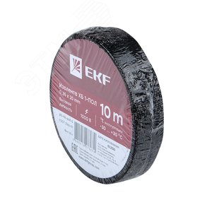 Изолента ХБ 1-ПОЛ 20мм/10м (125г) EKF PROxima (plc-hb-pol1-5) - фото 2