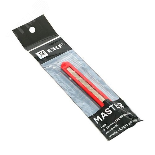 Нож с сегментированным лезвием 9 мм НСМ-10 Master - фото 2