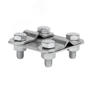 Зажим контрольный прут-прут пластина 57х57мм HZ PROxima