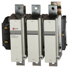 Контактор КТЭ 630А катушка управления АС 230В NO