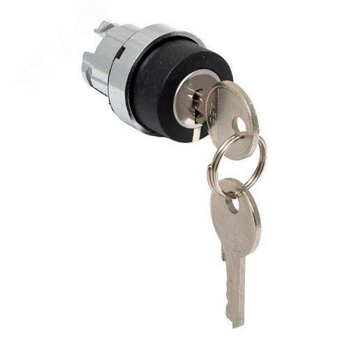 Механизм переключателя исполнительный ХB4 на 2 положения с замком возвратный без фиксации PROxima 6