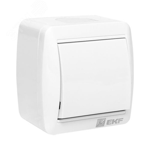 Владивосток Выключатель 1-кл. 10А IP54 белый - EKF