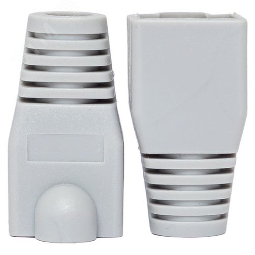 Колпачок изолирующий TERACOM для коннекторов RJ-45 PVC серый (упак.10шт) | TRC-BT-RJ45-PVC-10 | EKF - фото 3