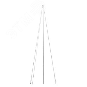 Мачта молниеприемная L 6м, D 40мм с оттяжками St PROxima