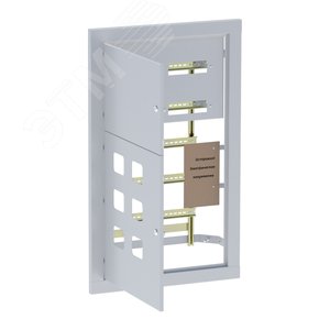 Щит этажный ЩЭ 6-квартирный без слаботочного отсека (1010х650х160) IP31 PROxima (mb10-v-6r) - EKF