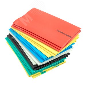 Трубка термоусаживаемая ТУТ нг 40/20 (7 цветов по 3шт) 100мм PROxima 3