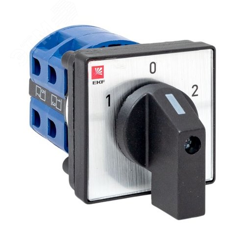 Переключатель кулачковый ПК-1-22 25А 2P '1-0-2' PROxima