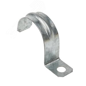 Скоба металлическая однолапковая d38-40мм  PROxima