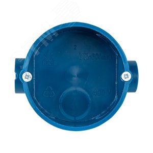 Коробка установочная КМТ-010-002 для твердых стен (68х42) с саморезами IP20 розничный стикер PROxima 2