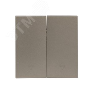 Валенсия лицевая панель выключателя 2-кл. проходного 10А кашемир