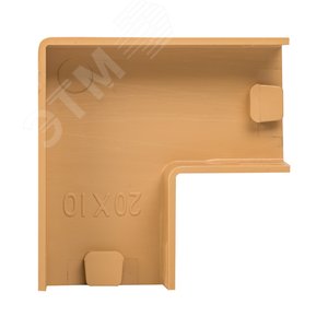 Поворот 90 градусов (20х10) (4 шт) Plast под светлое дерево 2