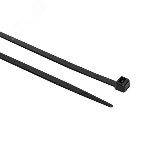 Хомут P6.6 стандартный черный 4.8x380 (100шт) FlexLock PROxima