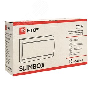 Щит распределительный навесной ЩРН-П-18 SlimBox IP41 PROxima 3