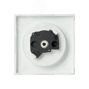 Валенсия лицевая панель розетки 1-местной б/з 10 А сталь с защ. штор. 2