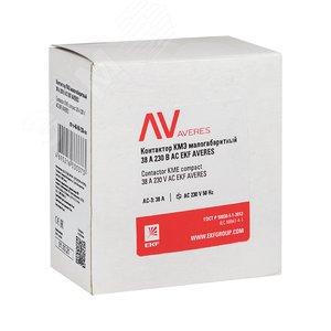 Контактор КМЭ 38А 400В АС EKF AVERES (ctr-s-40-00-400-av) - фото 3