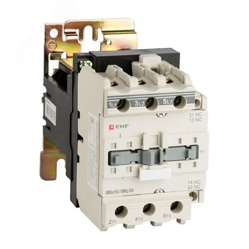 Контактор малогабаритный Кмэ 50А 220В DC 1NO 1NC PROxima