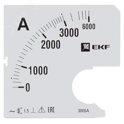 Шкала сменная для A961 3000/5А-1.5 PROxima - EKF