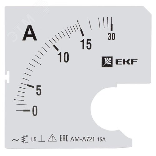 Шкала сменная для A721 15/5А-1,5 PROxima - EKF