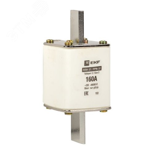 Вставка плавкая ППН-37 400/160А габарит 2 PROxima - EKF