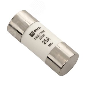 Вставка плавкая цилиндрическая ПВЦ 22х58 25А